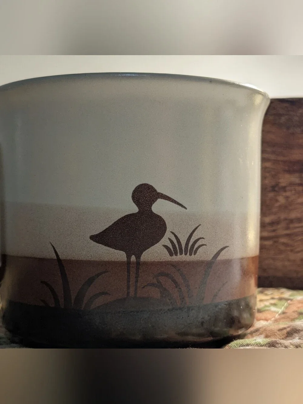 Vintage 70's Mug retro birds  seventies vibes retro